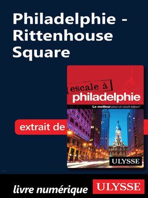 cover image of Philadelphie--Rittenhouse Square